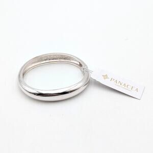 Panacea Women's Beautiful Silver Bangle Bracelet Elegant Stylish Jewelry Gifts